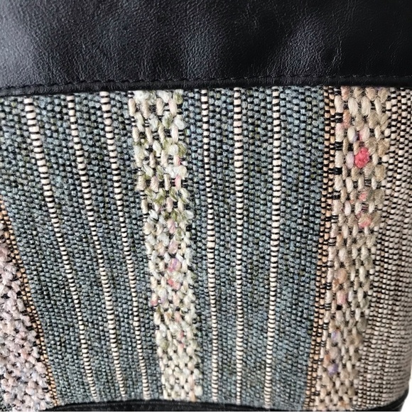 BRIXTON Vancouver handbag purse with woven fabric. - Picture 4 of 9